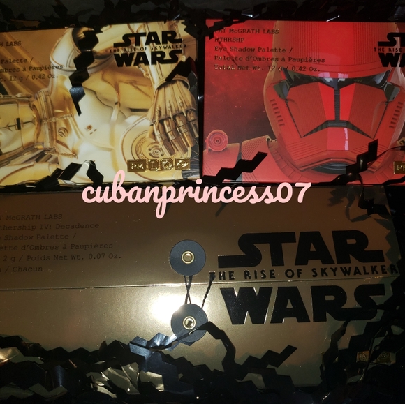 Pat McGrath Other - 3 Pat Mcgrath Star Wars Bundle Decadence Palettes!